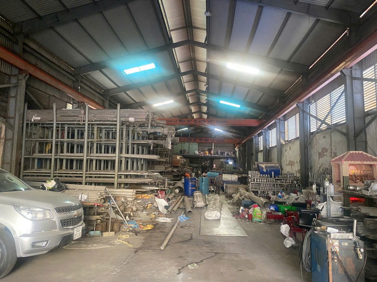  Cho thuê kho xưởng đường An Dương Vương, Bình Tân - Diện tích: 1.400m - Giá : 130 triệu/tháng 