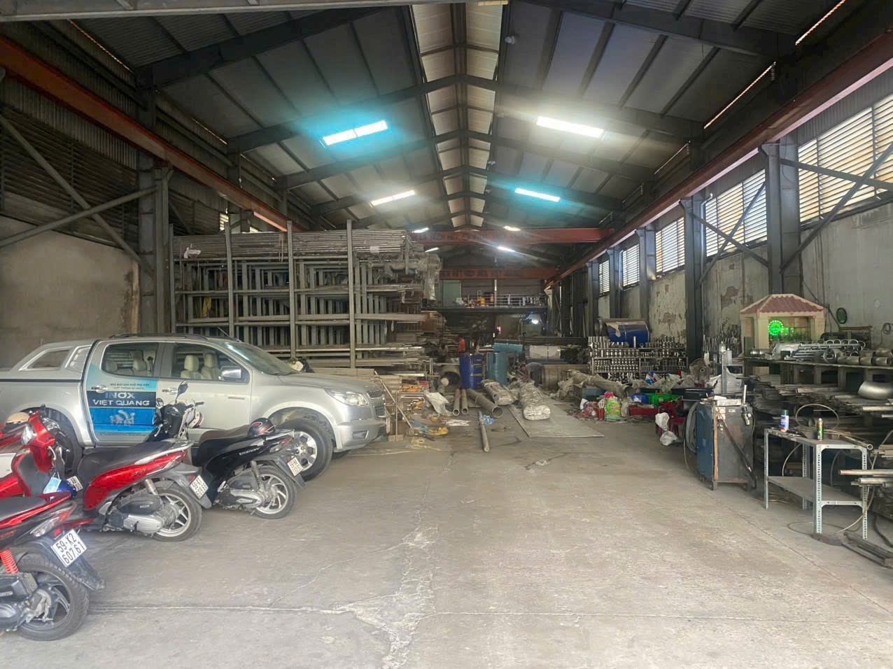  Cho thuê kho xưởng đường An Dương Vương, Bình Tân - Diện tích: 1.400m - Giá : 130 triệu/tháng 