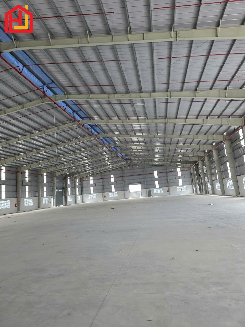 Cho thuê kho xưởng khu CN Hải Sơn, Đức Hòa  - Nhà Xưởng : 3.260m( 33 x99)