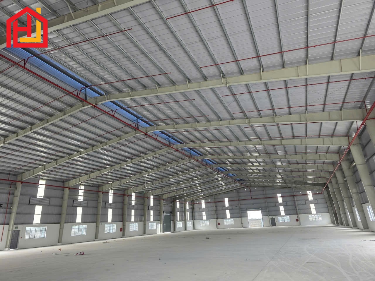 Cho thuê kho xưởng khu CN Hải Sơn, Đức Hòa  - Nhà Xưởng : 3.260m( 33 x99)