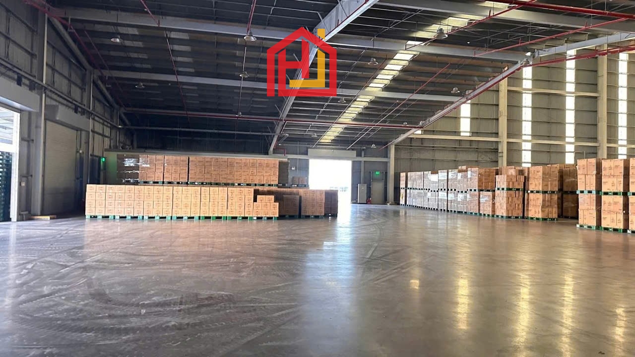 Cho thuê kho xưởng khu CN Long Hậu, Cần Guộc, Tây Ninh (Long An) - kho : 5.000m2