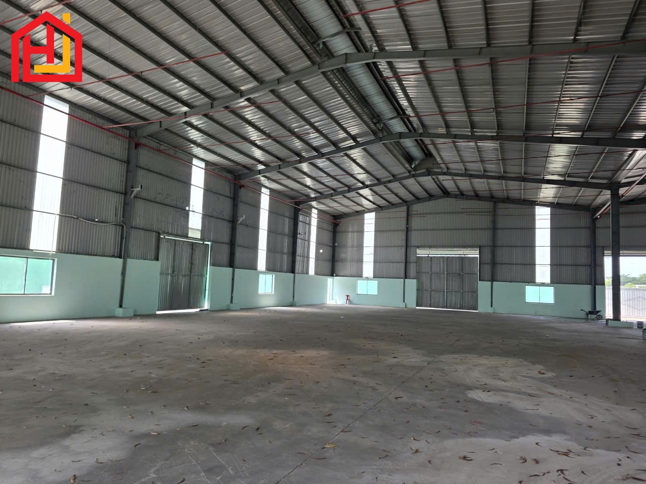 Cho thuê kho xưởng ngoài khu CN Đức Hòa - Diện tích: 3.000m - Giá 140 triệu/ tháng