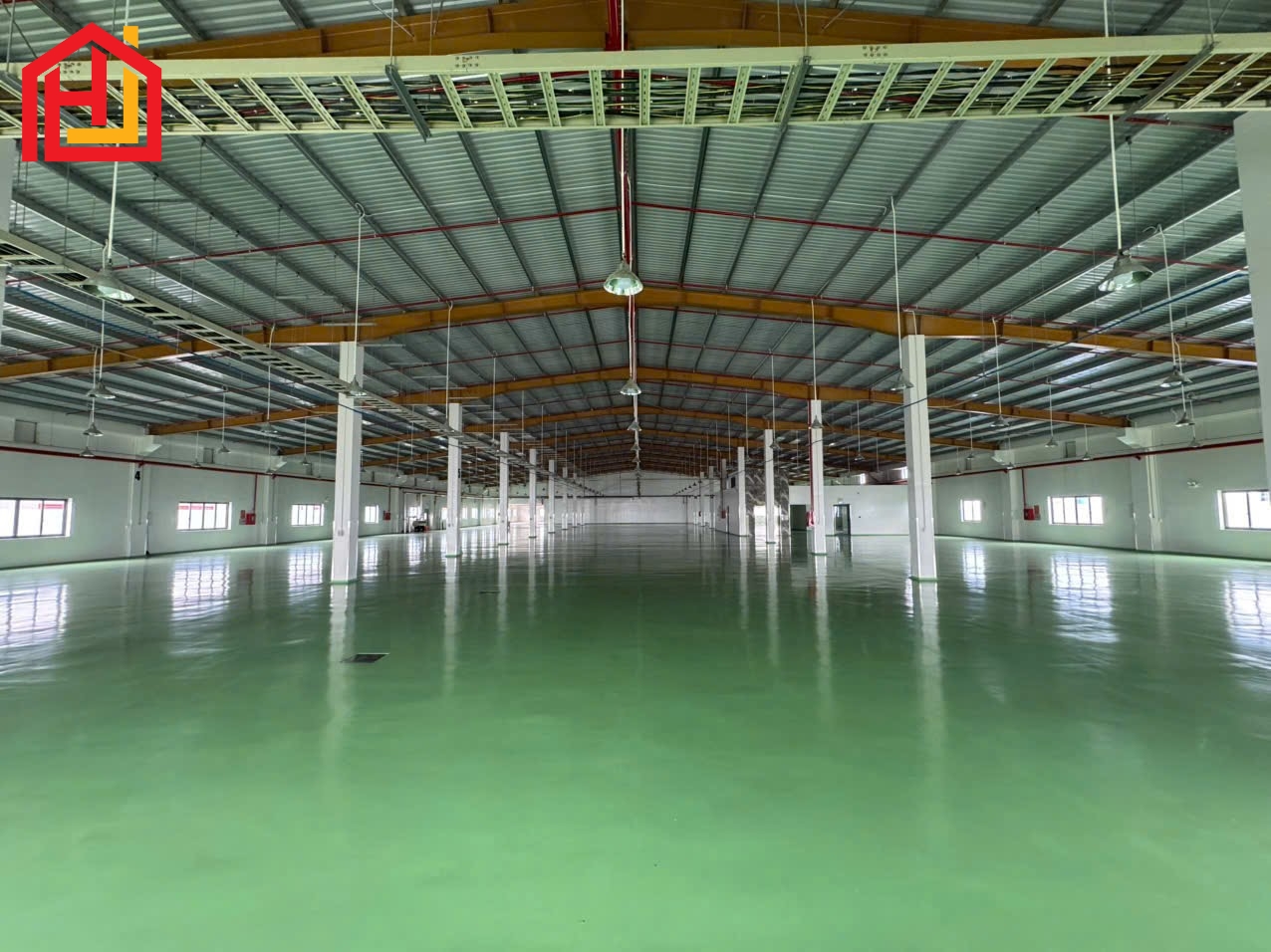 Cho thuê kho xưởng Trong Khu CN Hải Sơn, - khuôn viên: 6.000m2 - Nhà Xưởng : 3.500m2
